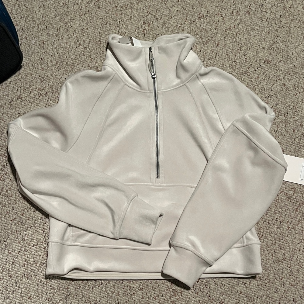 NWT Lululemon Scuba Oversized Funnel Neck *Velvet - Picture 1 of 8